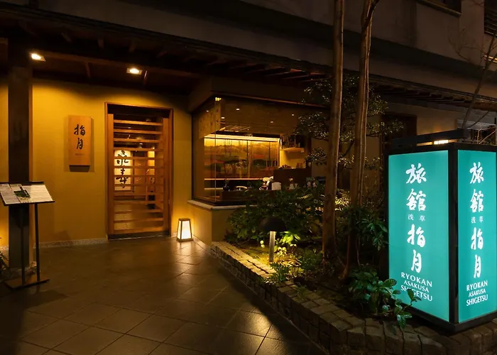 Ryokan Asakusa Shigetsu Tokyo prefektur
